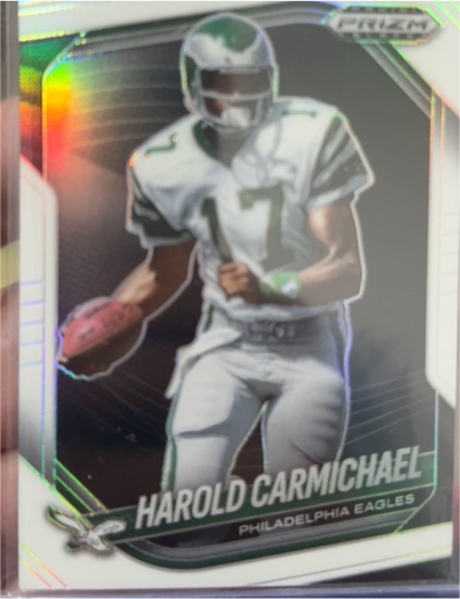2025 Panini Prizm Black #116 Harold Carmichael — front