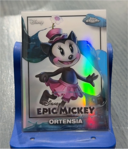 2026 Topps Chrome Disney Epic Mickey #EM-6 Ortensia — front