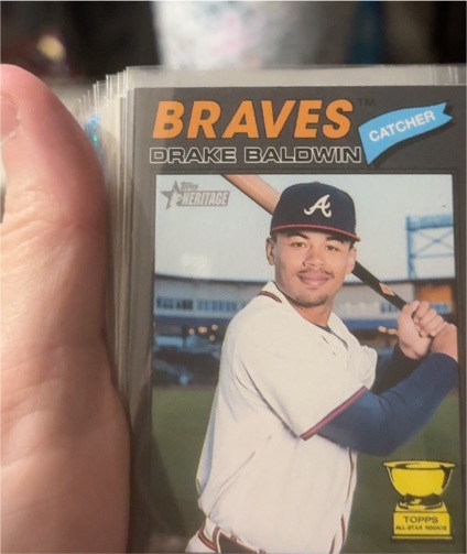 2026 Topps Heritage #209 Drake Baldwin — front