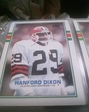 1989 Topps #145 Hanford Dixon — front