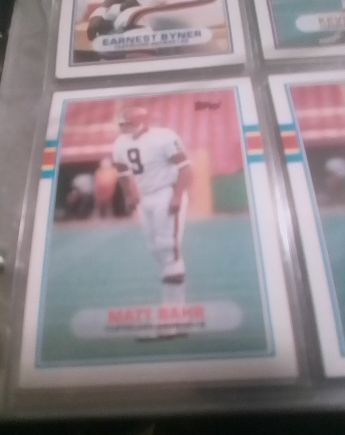 1983 Topps #401 Matt Bahr — front