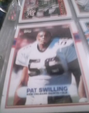 1989 Topps #154 Pat Swilling — front