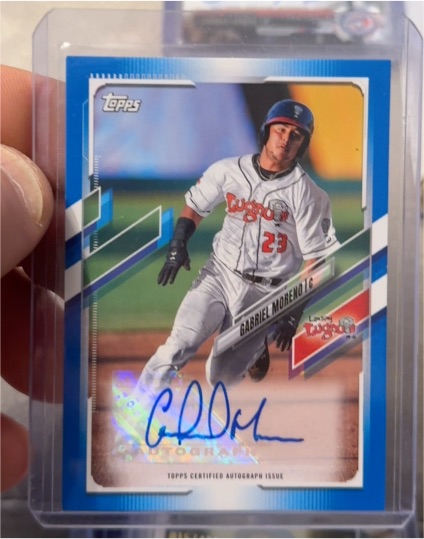 2021 Topps Pro Debut #PD-111 Gabriel Moreno — front