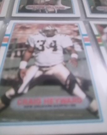 1989 Topps #158 Craig Heyward — front