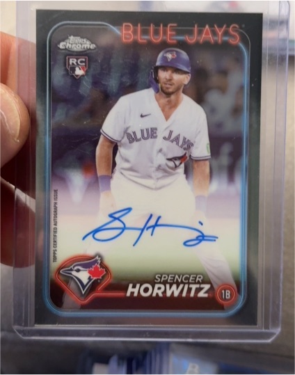 2024 Topps Chrome #RA-SH Spencer Horwitz — front