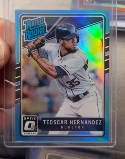 2017 Donruss Optic #62 Teoscar Hernandez — front