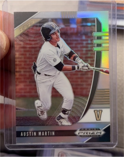 2020 Panini Prizm Draft Picks #PDP5 Austin Martin — front