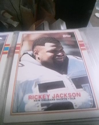 1989 Topps #163 Rickey Jackson — front
