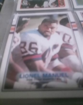 1989 Topps #177 Lionel Manuel — front