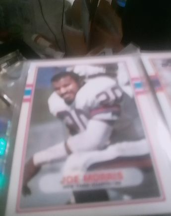 1989 Topps #178 Joe Morris — front
