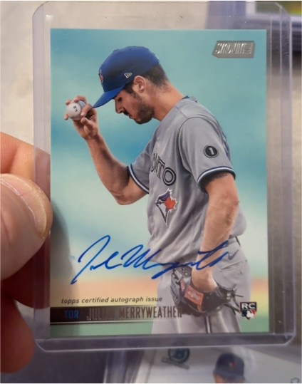 2021 Topps Stadium Club #SCBA-JM Julian Merryweather — front