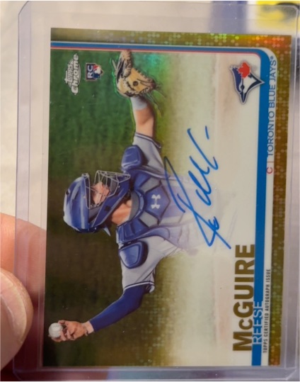 2019 Topps Chrome #RA-RM Reese McGuire — front