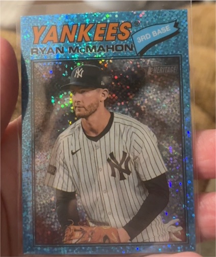 2026 Topps Heritage Chrome #381 Ryan McMahon — front