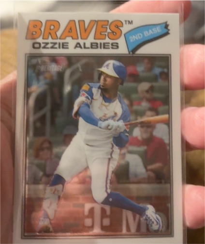 2026 Topps Heritage #264 Ozzie Albies — front