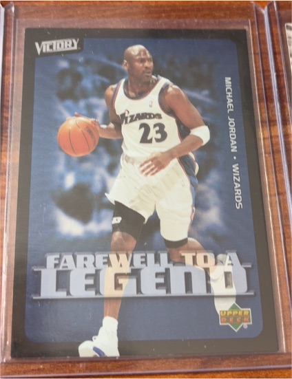 2003-04 Upper Deck Victory #233 Michael Jordan Wizards Farewell To A Legend — front