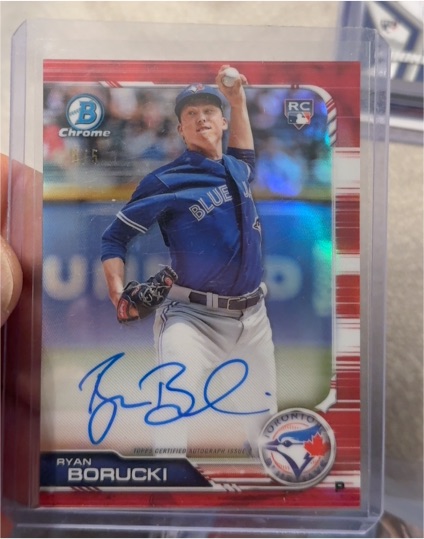 2019 Bowman Chrome #CRA-RB Ryan Borucki Rookie Autographs — front