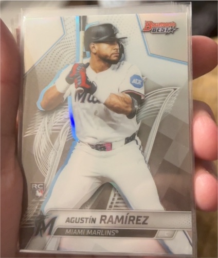 2025 Topps Bowman's Best #16 Agustín Ramírez — front
