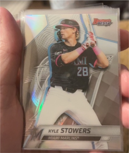 2025 Bowman's Best #9 Kyle Stowers — front