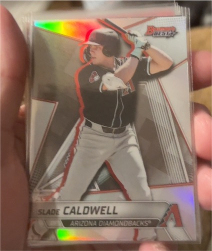2025 Bowman's Best #TP-30 Slade Caldwell — front