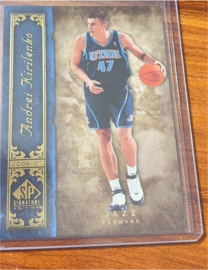 2006-07 SP Signature Edition #96 Andrei Kirilenko — front