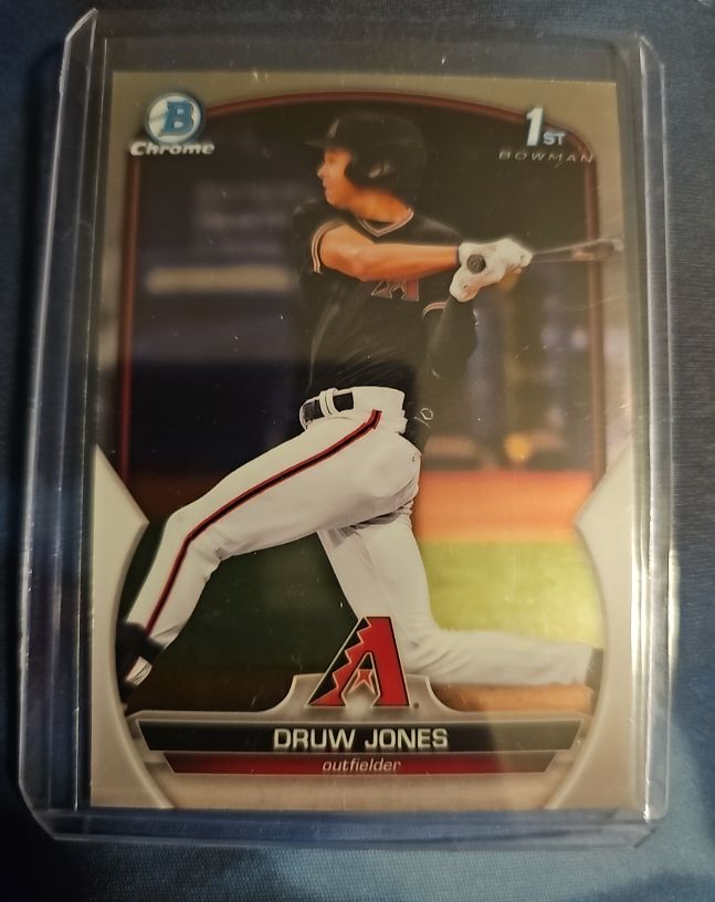 2023 Bowman Chrome Prospects #BCP-25 Druw Jones — front