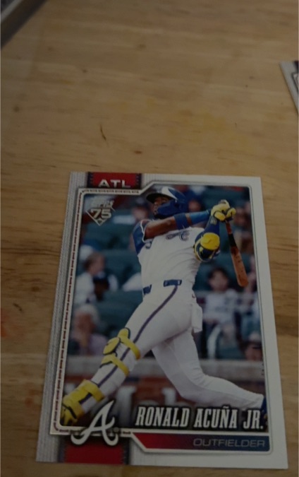 2026 Topps Series 1 #50 Ronald Acuña Jr. — front
