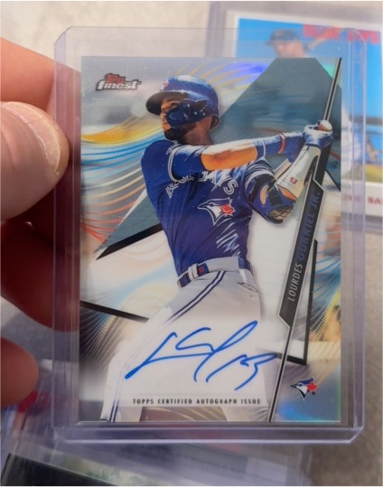 2020 Topps Finest #FA-LGJ Lourdes Gurriel Jr. — front
