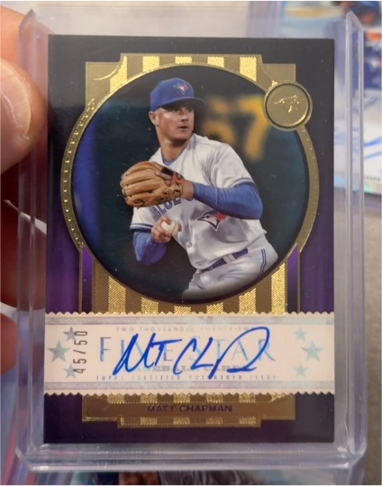 2022 Topps Five Star Autographs #FSA-MCH Matt Chapman — front