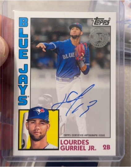 2019 Topps 1984 Topps #84A-LG Lourdes Gurriel Jr. — front