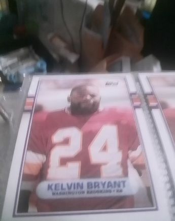 1989 Topps #261 Kelvin Bryant — front