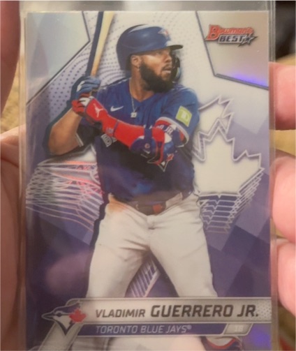 2025 Bowman's Best #22 Vladimir Guerrero Jr. — front