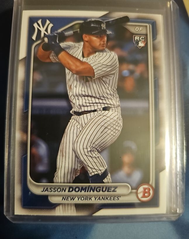 2024 Bowman #17 Jasson Dominguez — front