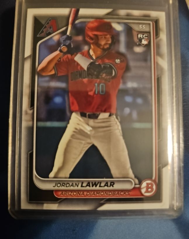 2024 Bowman #96 Jordan Lawlar — front