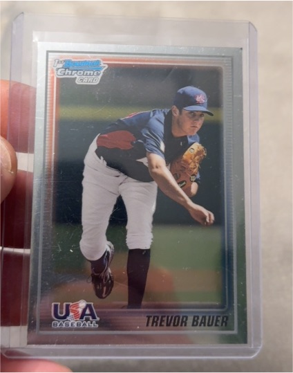 2010 Bowman Chrome USA Baseball #USA-BC1 Trevor Bauer — front