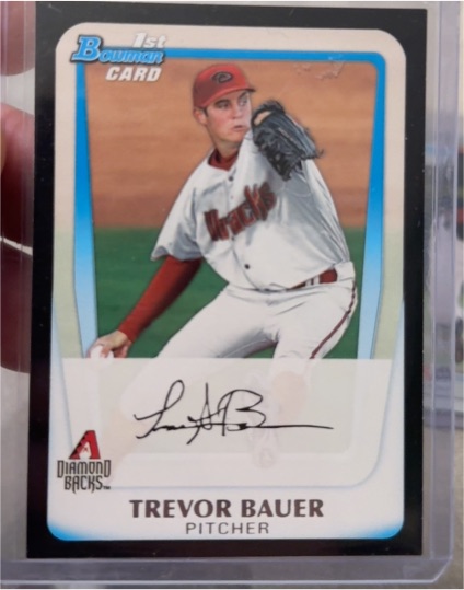 2011 Bowman Draft Picks & Prospects #BDPP9 Trevor Bauer — front