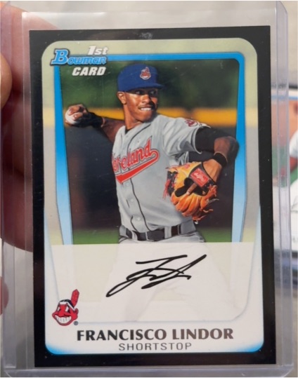 2011 Bowman Draft Picks & Prospects #BDPP53 Francisco Lindor — front