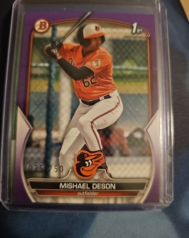 2023 Bowman #BP-7 Mishael Deson — front