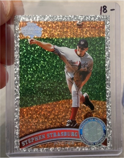 2011 Topps Diamond Anniversary #10 Stephen Strasburg — front