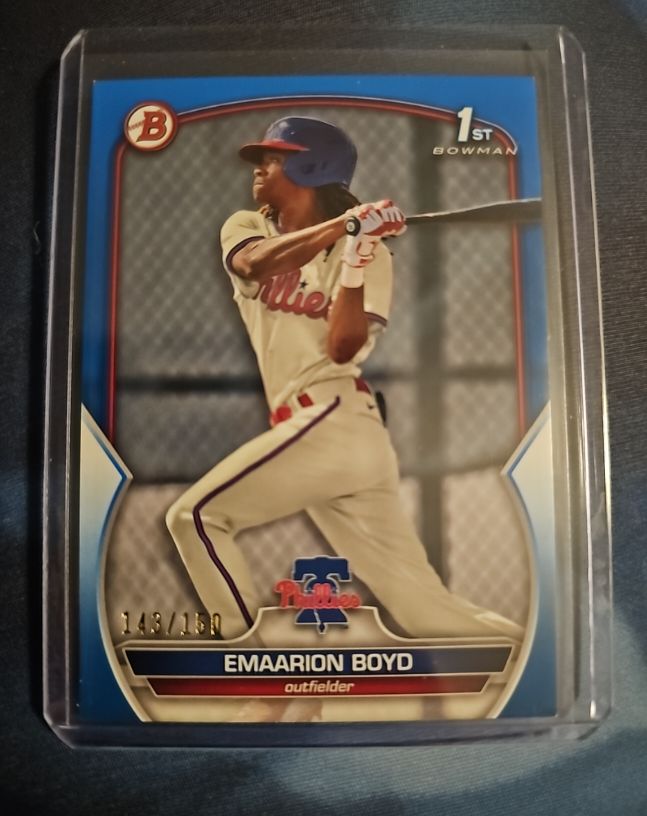 2023 Bowman #BP-128 Emaarion Boyd — front