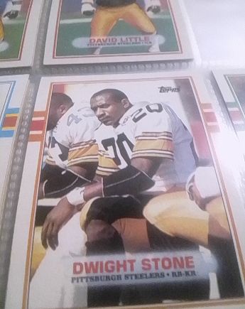 1989 Topps #320 Dwight Stone — front