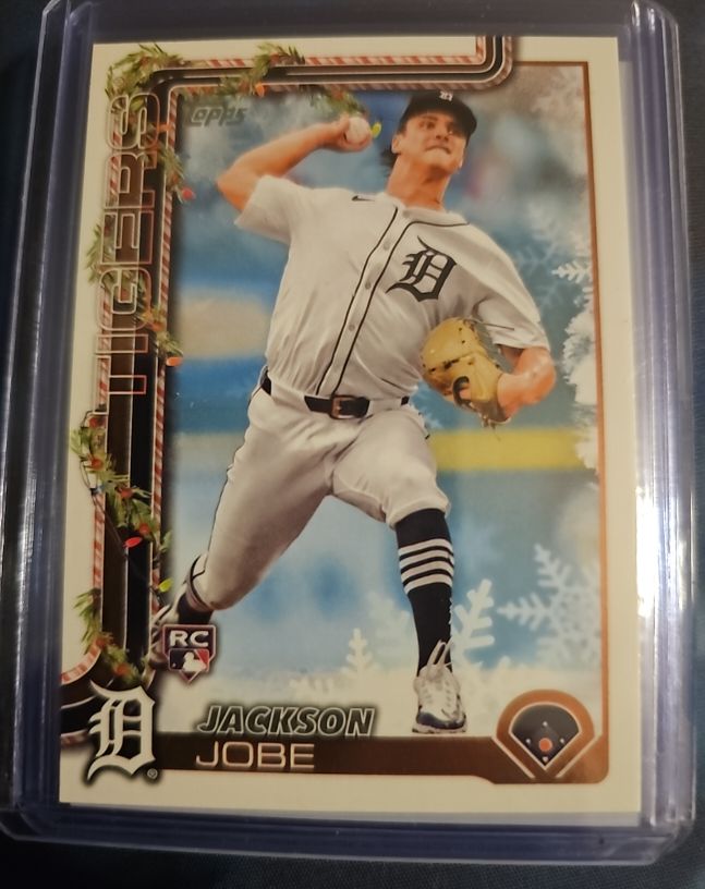 2025 Topps Holiday #H160 Jackson Jobe — front