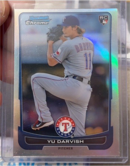 2012 Bowman Chrome #84 Yu Darvish Rookie Card — front