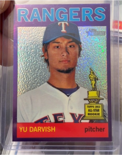 2013 Topps Heritage Chrome #HC40 Yu Darvish — front