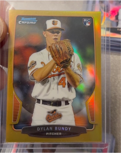 2013 Bowman Chrome Draft #24 Dylan Bundy — front