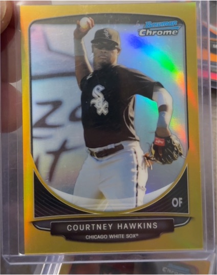 2013 Bowman Chrome Mini #20 Courtney Hawkins — front