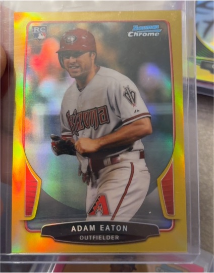 2013 Bowman Chrome #123 Adam Eaton — front