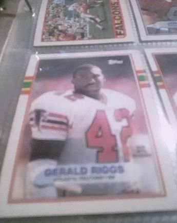 1989 Topps #342 Gerald Riggs — front