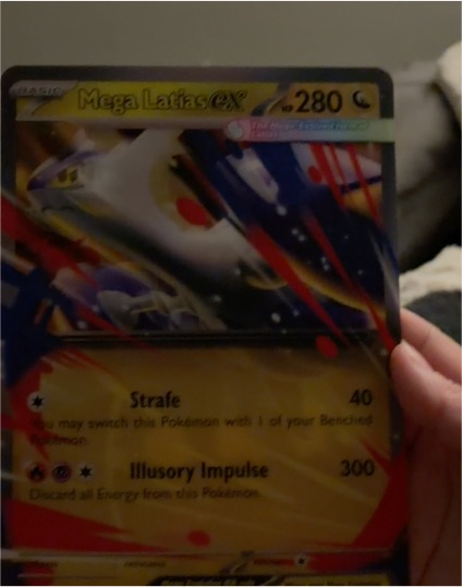 2005 Pokémon Black Star Promo #011 Mega Latias EX — front