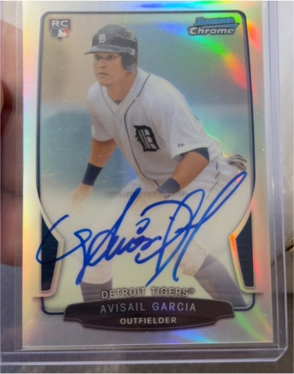2013 Bowman Chrome #ACR-AG Avisail Garcia Rookie Autograph Refractor — front