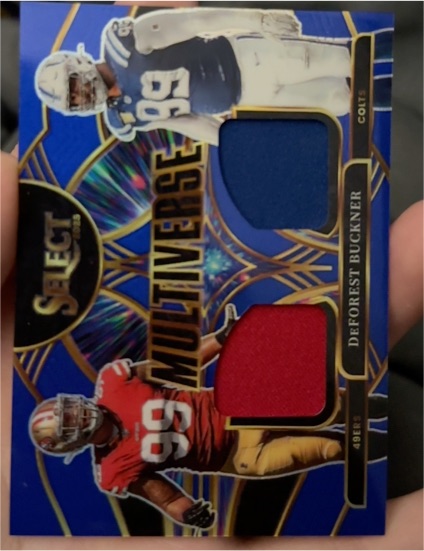 2025 Panini Select Multiverse #MVJ-DBR DeForest Buckner — front